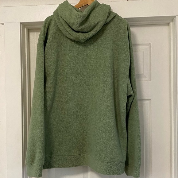 Alphalete Green Sherpa Lifestyle Hoodie - Picture 3 of 5